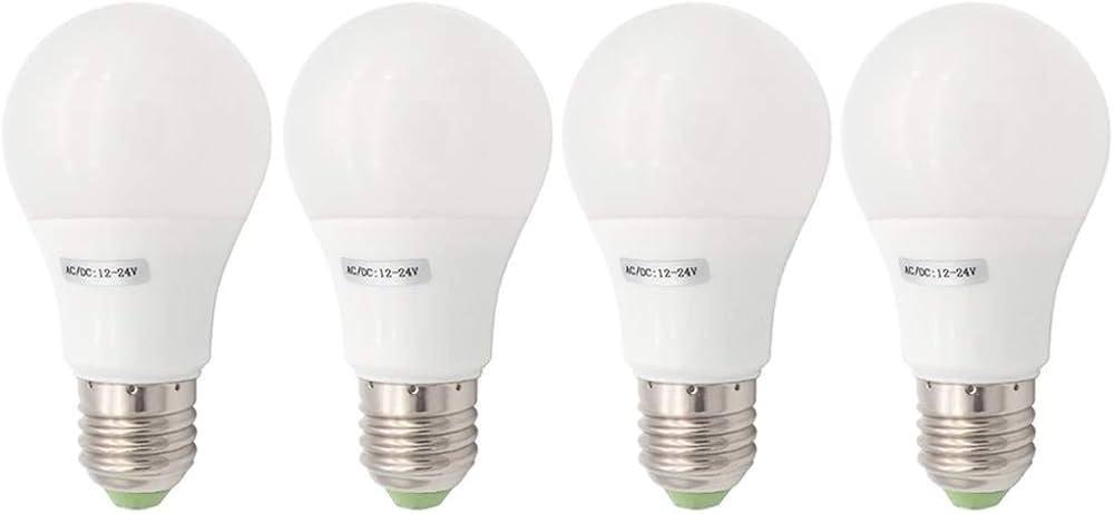 5Pieces Light Bulb LED E27-5W-Cool White Light