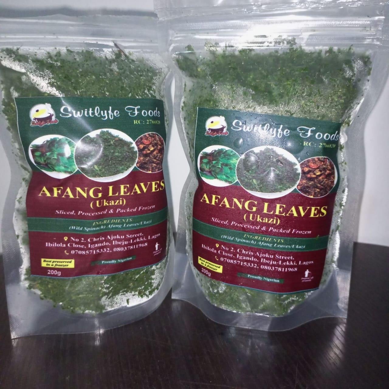 Afang (Washed and pounded) 200g