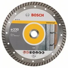BOSCH 2608602397 230MM STANDARD FOR UNIVERSAL TURBO DIAMOND CUTTING DISC