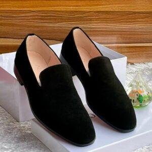 Christian Louboutin Dandelion Suede Loafers