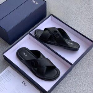 Dior InDior Mule Leather Sandals