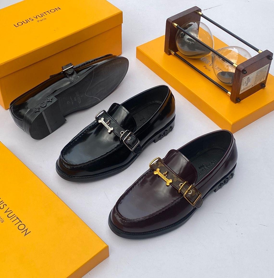 Louis Vuitton Louis Loafers with Signature Hardware