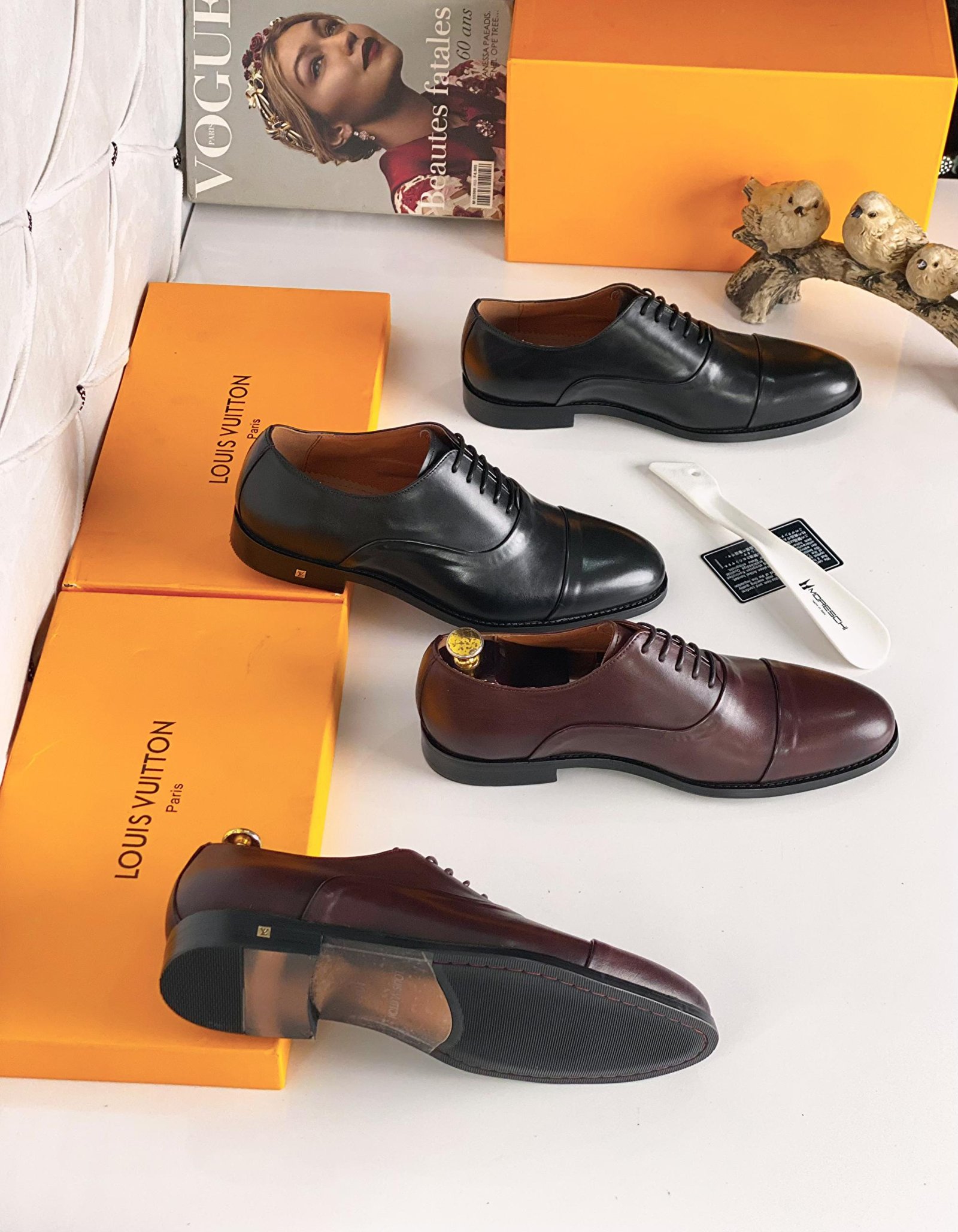Louis Vuitton Varenne Richelieu Dress Shoes