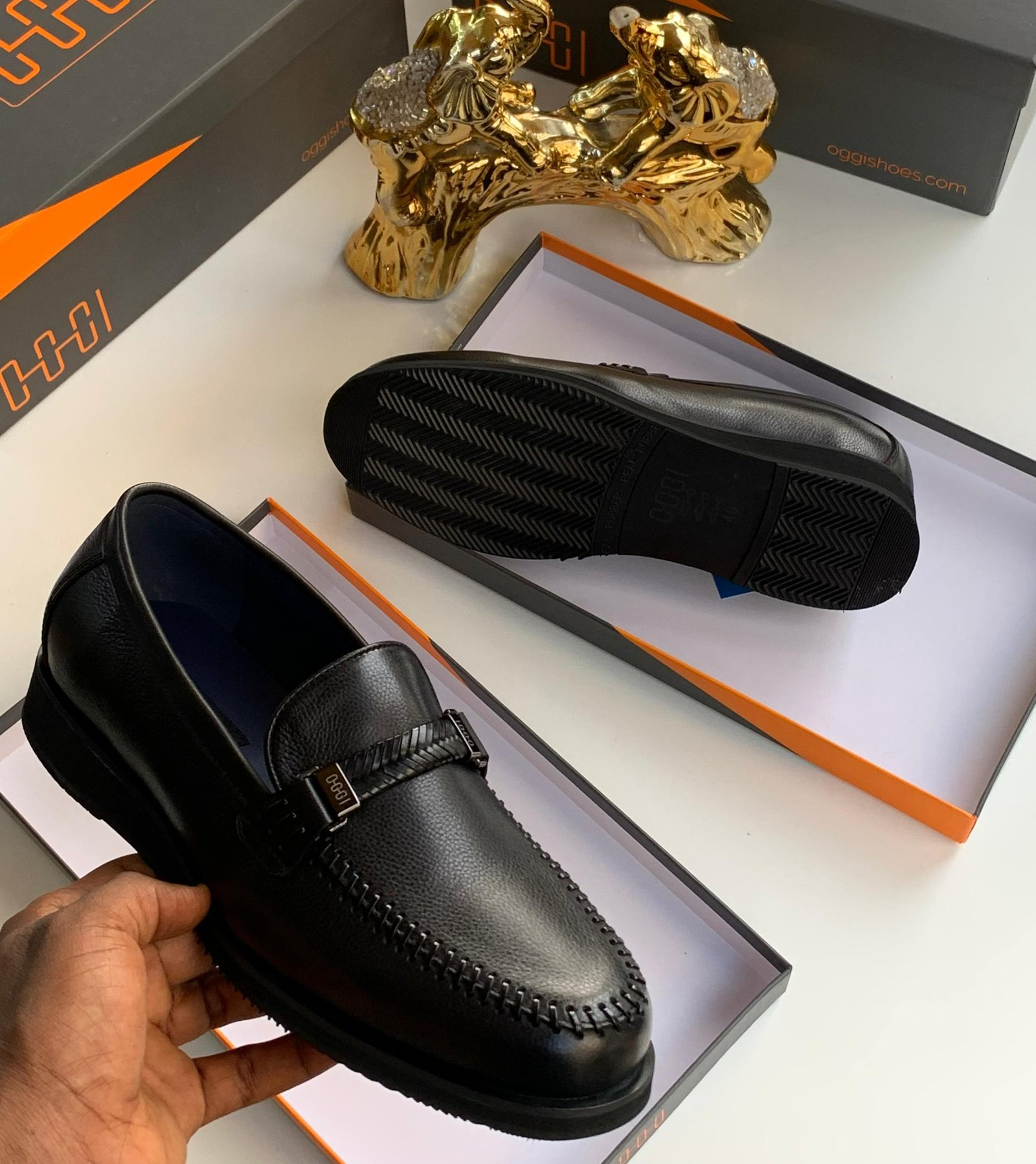 OGGI Luxury Leather Loafers