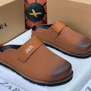 Zara Technical Slip-On Sneakers Brown Gradient