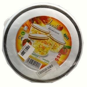 Aildas Kool Master Food Container x4 (Round)