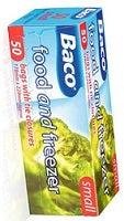 Baco Food & Freezer Bags Small 230 mm x50