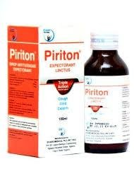 Evans Piriton Expectorant Triple Action For Children 100 ml