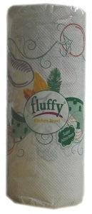 Fluffy Kitchen Towel 1 Ply 1 Roll