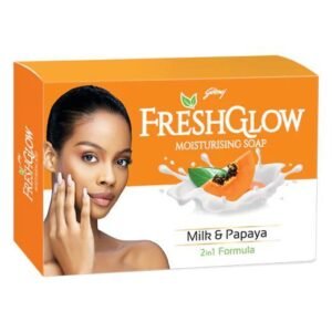 Freshglow Moisturising Bar Soap Milk & Papaya 140 g