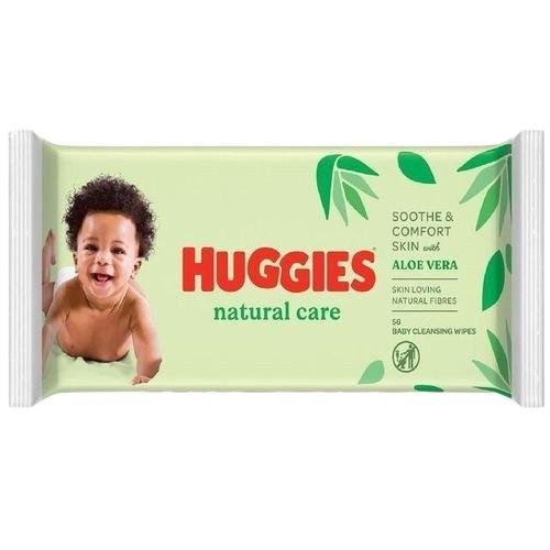 Huggies Baby Wipes Natural Care With Aloe Vera x56