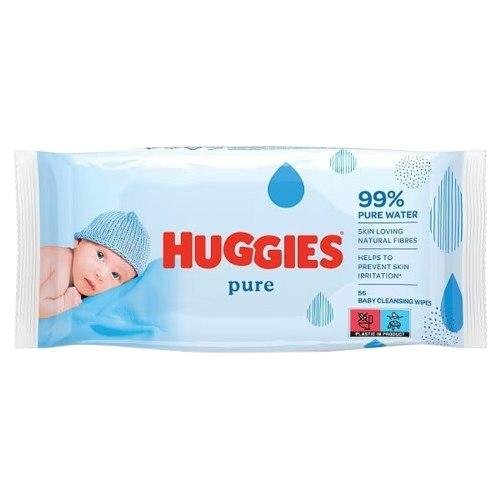 Huggies Baby Wipes Pure x56