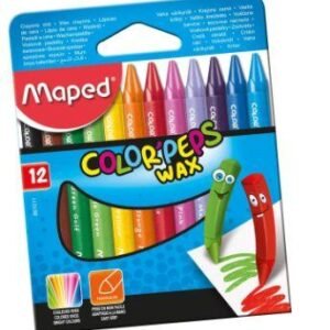 Maped Wax Crayons Color'Peps x12