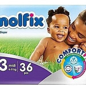 Molfix Size 3 Midi 4-9 kg x36