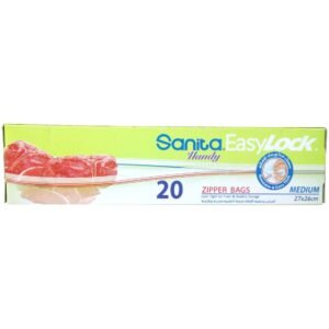 Sanita Handy Easylock Zipper Bags Medium 27 x 26 cm x20