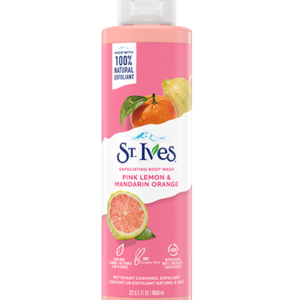 St. Ives Body Wash Exfoliating Pink Lemon & Mandarin 650 ml