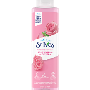 St. Ives Body Wash Refreshing Rose Water & Aloe Vera 650 ml