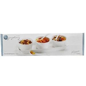 Symphony Alfresco Sauce Set With Spoons x7