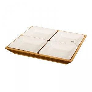 Symphony Bambu Square Serving Set x5