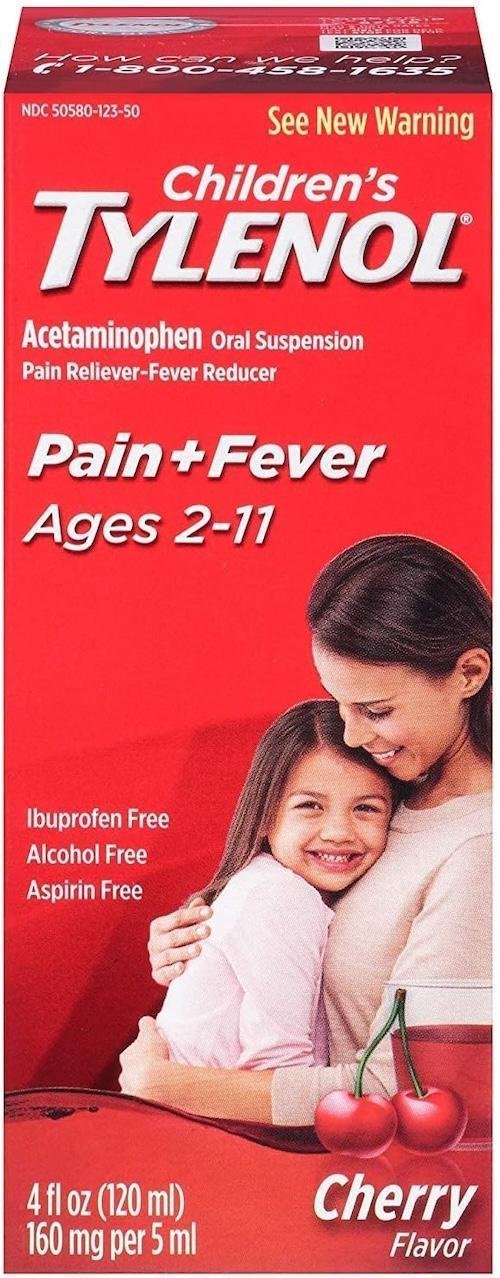 Tylenol Children Syrup Cherry Blast 120 ml